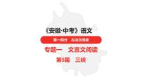 中考总复习语文古诗文阅读专题-文言文阅读5.三峡课件