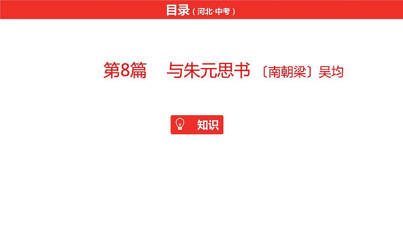 中考总复习语文（河北）古诗文专题一文言文阅读-课内阅读第8篇  与朱元思书课件第2页
