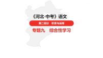 中考总复习语文（河北）积累与运用专题九 综合性学习PPT课件