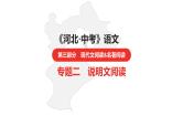 中考总复习语文（河北）阅读专题二  说明文阅读课件