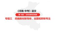 中考总复习语文（河南）古诗文专题三统编教材新导向，全国视野新考法课件