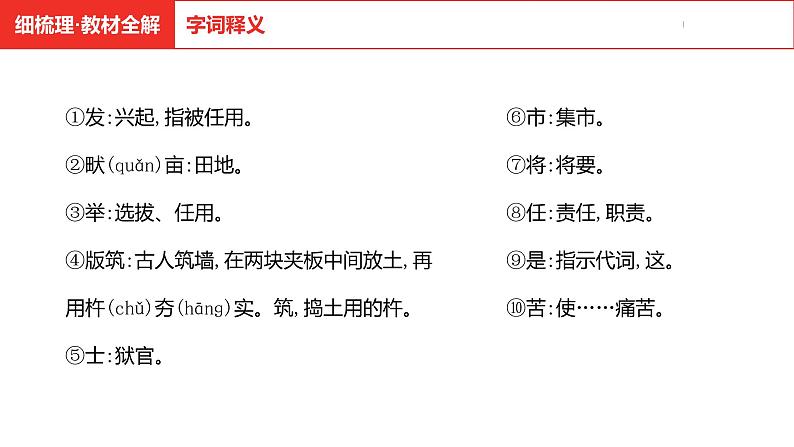 中考总复习语文（河南）古诗文专题一文言文默写与阅读17.生于忧患，死于安乐课件第7页