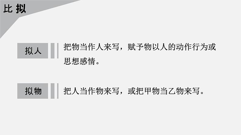 阅读复习—写作手法 修辞手法 课件04
