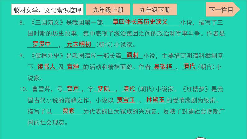 2022九年级语文下册专项检测卷三习题课件新人教版第4页