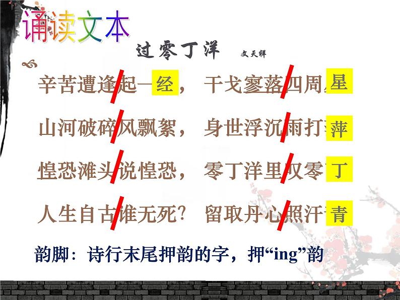 第24课《诗词曲五首——过零丁洋》课件05