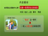 【读写策略】《如何突出中心》课件PPT