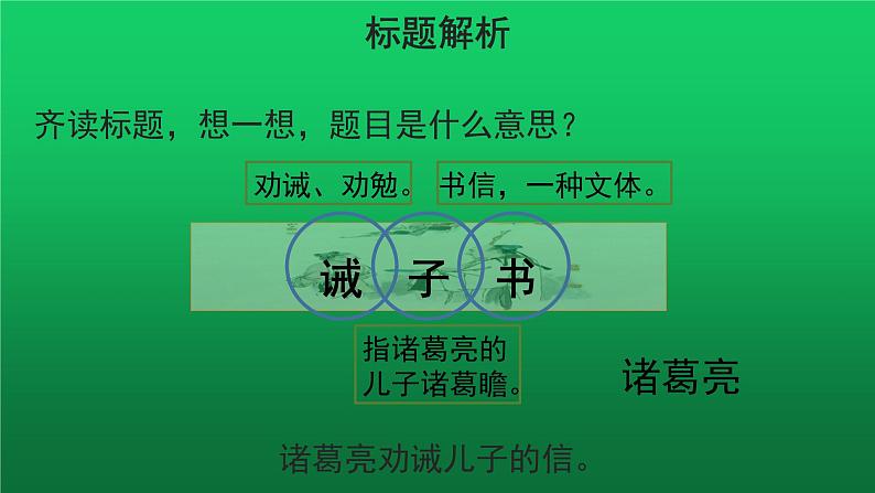 《诫子书》第一课时优质教学课件第3页
