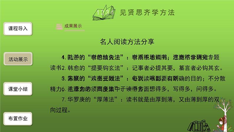 综合性学习《少年正是读书时》创优课件08
