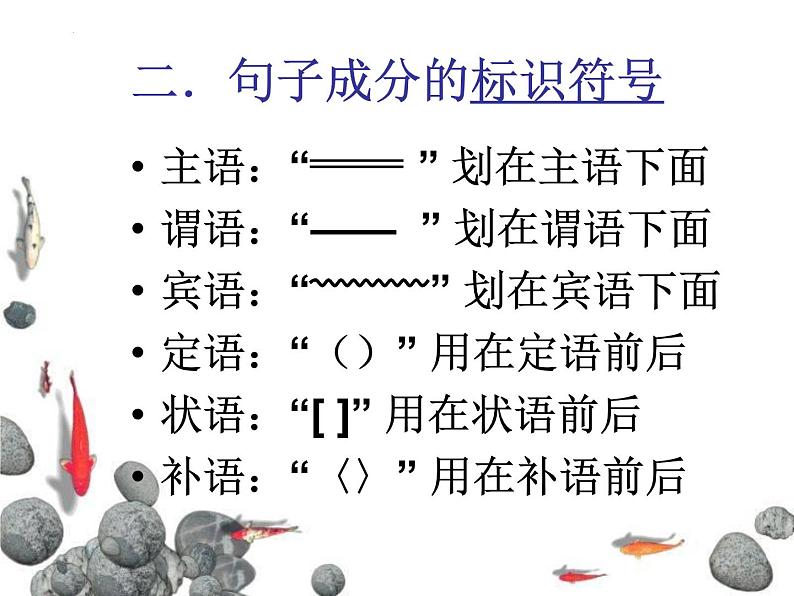 中考语文一轮专题复习：句子成分分析课件PPT第4页
