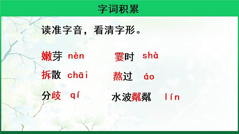 《散步》第1课时同课异构教学课件第3页