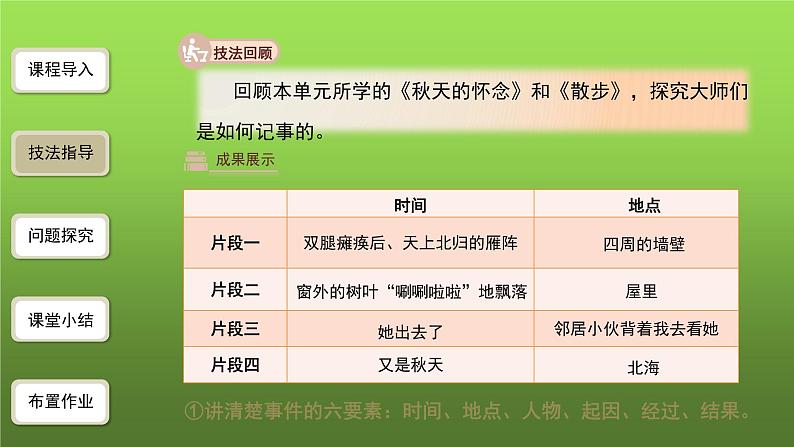 《学会记事》精品教学课件05
