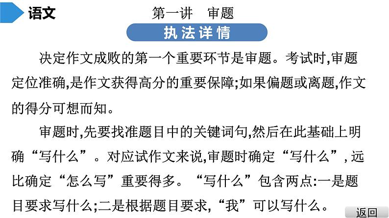 中考语文总复习第三部分  写作 4.第三节 中考作文技巧指导与训练 第一讲 审题课件第6页