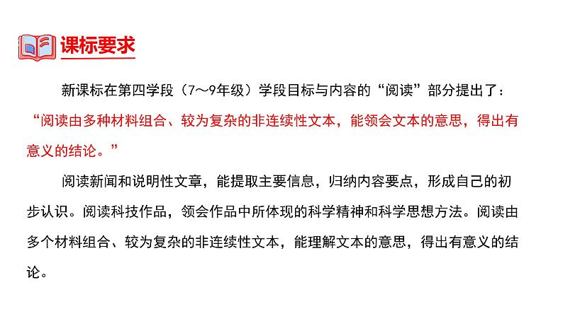 中考语文一轮复习--非连续性文本阅读【课件讲练】03