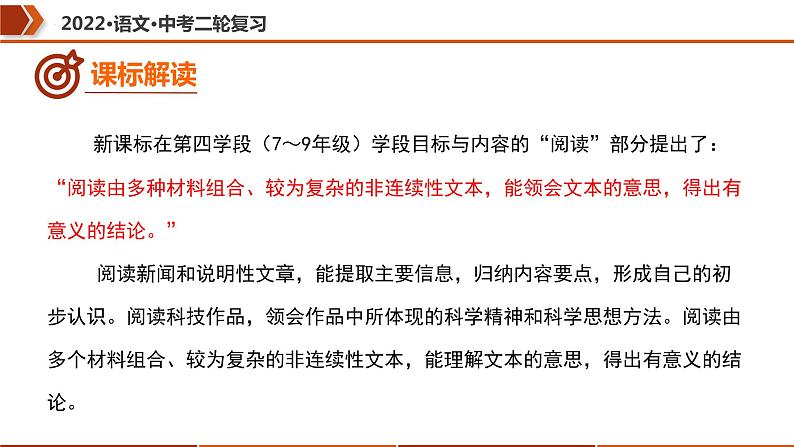 中考语文二轮复习--非连续性文本阅读复习课件第7页