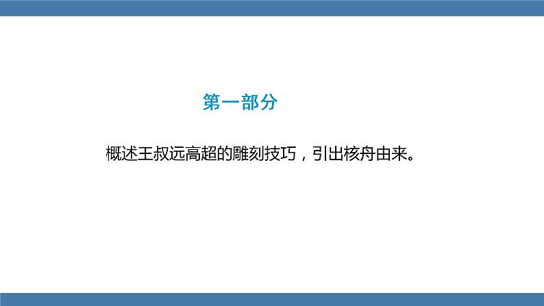 部编版八年级语文下册课件 第三单元    11核舟记02