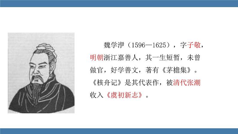 部编版八年级语文下册课件 第三单元    11核舟记06