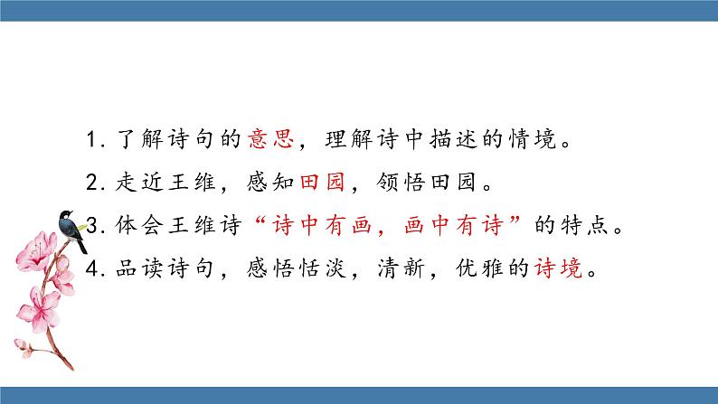 人教版七年级下册语文课件 第三单元 课外古诗词诵读 （竹里馆）02
