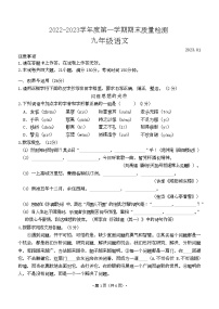 辽宁省大连市中山区2022-2023学年九年级上学期期末语文试题