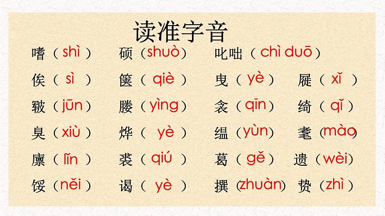 11.《送东阳马生序》 学案练习课件06