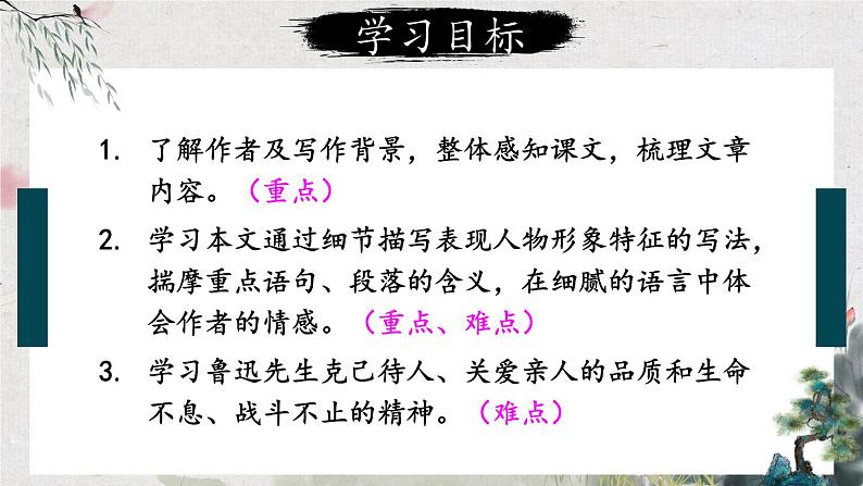 第3课《回忆鲁迅先生（节选）》课件第3页