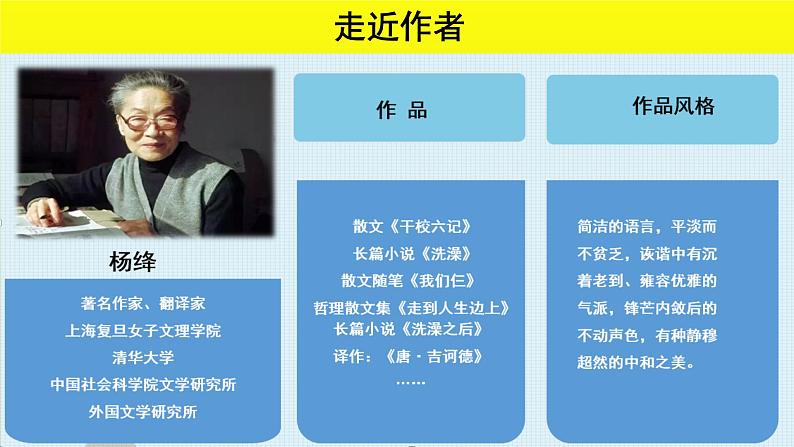 《老王》创新教学【课件】第3页