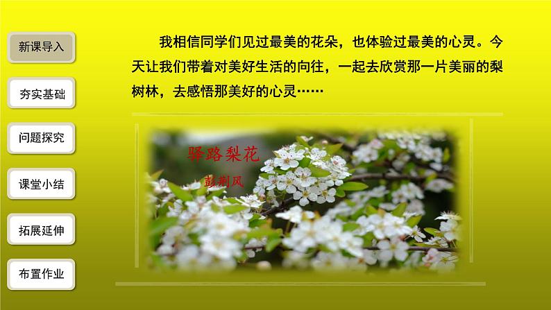 《驿路梨花》第1课时公开课创新【课件】第2页
