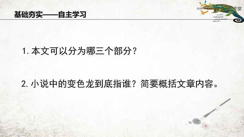 第6课《变色龙》 学案课件06