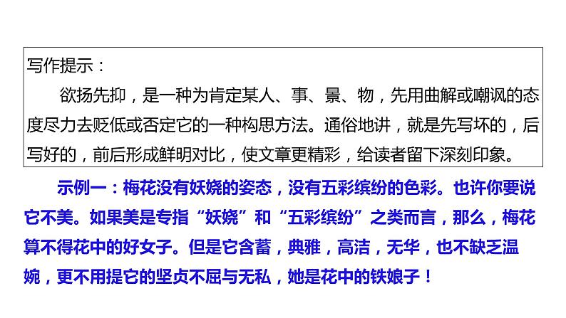 2023浙江中考语文 素养综合训练21　任务型写作 课件04