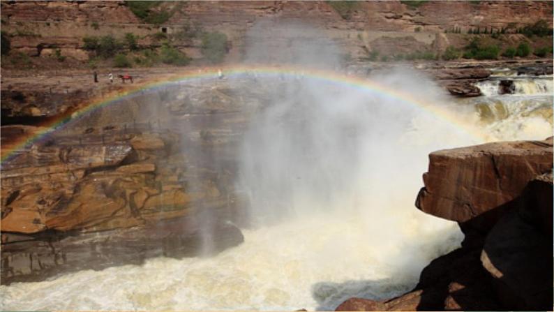 人教八下语文 第5单元 17《壶口瀑布》 PPT课件05