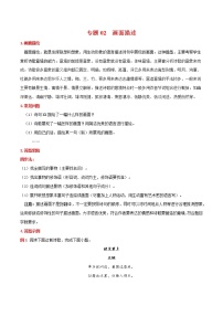 专题02  画面描述-备战中考语文古诗鉴赏六大黄金考点精准突破