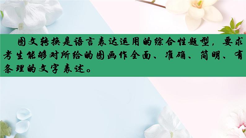 2023年中考语文复习之图文转换课件02