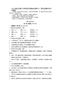 语文-2022届九年级下学期开学摸底考试卷B（四川成都专用）
