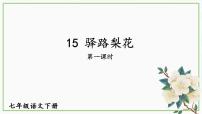 初中语文人教部编版七年级下册第四单元15 驿路梨花一等奖ppt课件