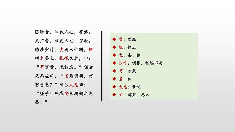 第22课++陈涉世家（课件+教案）（内含音频）-【大单元教学】2022-2023学年九年级语文下册备08