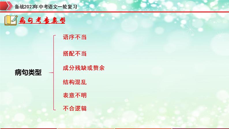 专题04：病句的辨析与修改【精品课件】-备战2023年中考语文一轮复习（全国通用）04