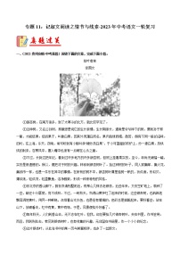 专题11：记叙文阅读之情节与线索【习题精练】-备战2023年中考语文一轮复习（全国通用）