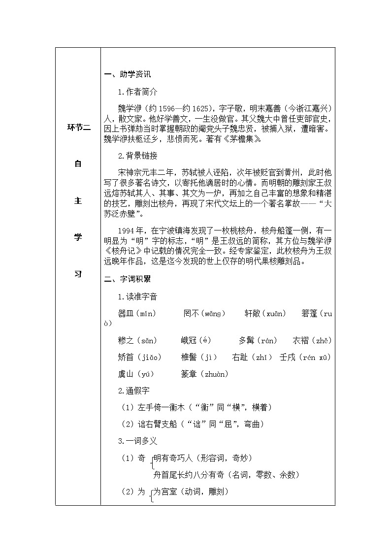 11 核舟记（课件PPT+教案+导学案+音视频素材）02