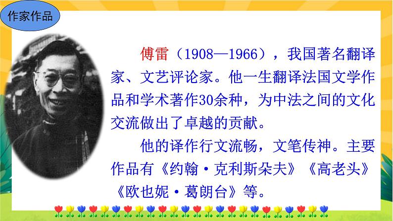 部编版语文八下  名著导读《傅雷家书》选择性阅读（课件PPT+音视频素材）04