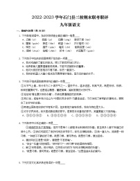 湖南省常德市石门县三校2022-2023学年九年级上学期期末联考联评语文试卷(含答案)