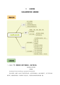 初中语文中考复习 11 小说专题（知识点思维导图+习题训练）-备战2023年中考语文冲刺专题系列（解析版）