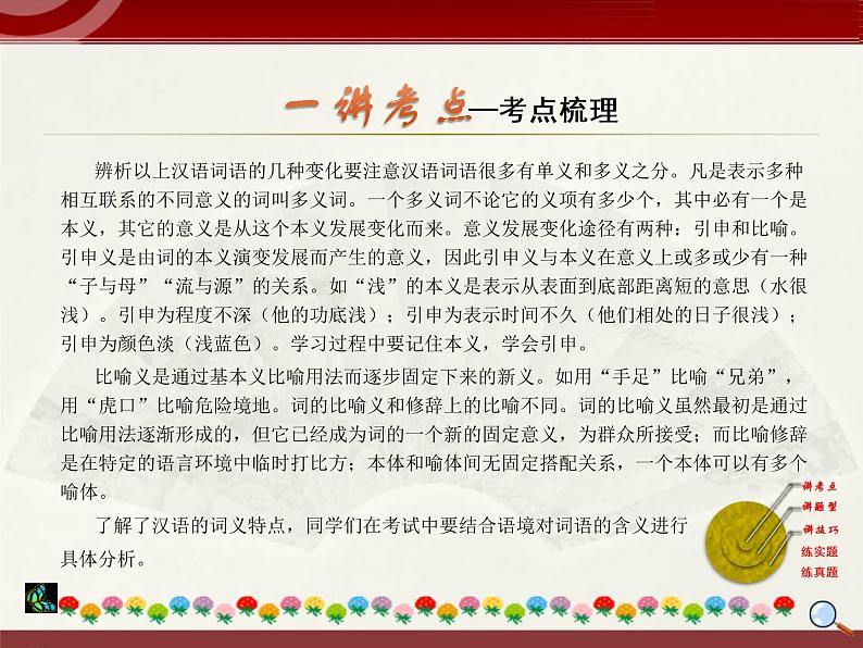 初中语文中考复习 2020中考语文复习“三讲二练”20专题02：字词理解运用 课件第3页