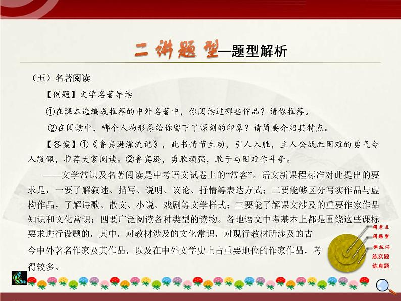 初中语文中考复习 2020中考语文复习“三讲二练”20专题09：综合性学习 课件第8页