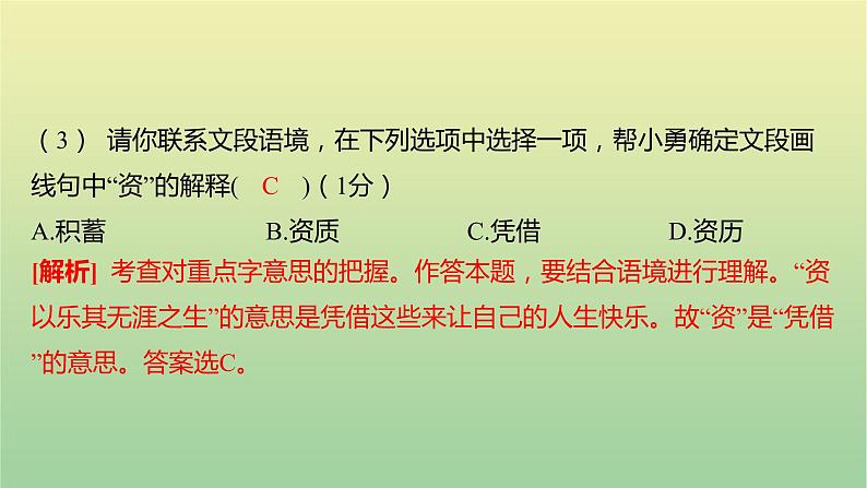 2023年中考语文一轮复习专题一字音、字形课件第8页