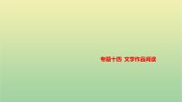 2023年中考语文一轮复习专题十四文学作品阅读课件
