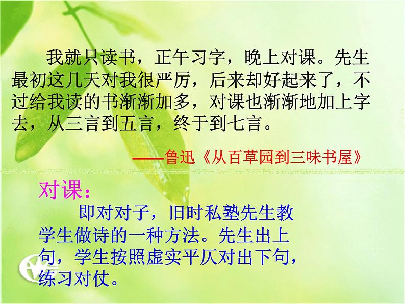 综合性学习之对联  课件  2023年中考语文二轮复习第1页