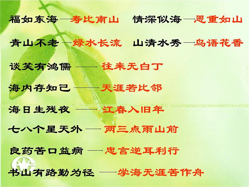 综合性学习之对联  课件  2023年中考语文二轮复习第6页