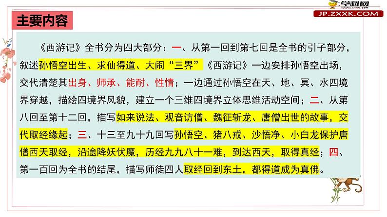 初中语文中考复习 专题03：《西游记》精品课件-2022年中考语文一轮复习名著导读精品课件与习题精练第7页
