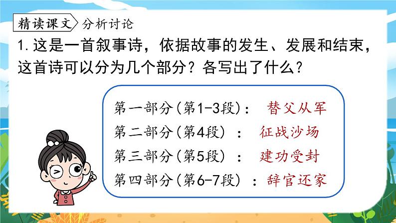 第2单元 9《木兰诗》第2课时第4页