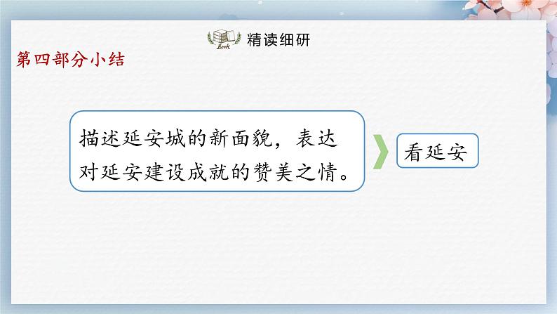 部编版语文八年级下册 02  回延安（第二课时） 课件第7页