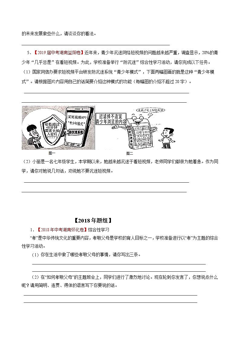初中语文中考复习 专题09 综合性学习第3页